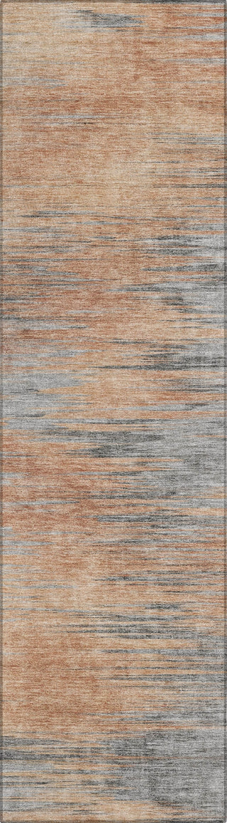 Piper Looms Chantille Lines ACN793 Salmon Machine Washable Area Rug Runner Main Image