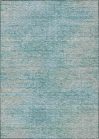Piper Looms Chantille Lines ACN794 Aqua Machine Washable Area Rug main image