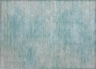 Piper Looms Chantille Lines ACN794 Aqua Machine Washable Area Rug Scatter Main Image