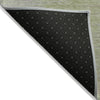Piper Looms Chantille Lines ACN794 Sage Machine Washable Area Rug Backing Image