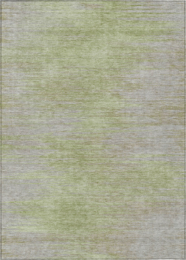Piper Looms Chantille Lines ACN794 Sage Machine Washable Area Rug main image