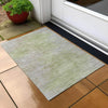 Piper Looms Chantille Lines ACN794 Sage Machine Washable Area Rug Scatter Outdoor Lifestyle Image Feature