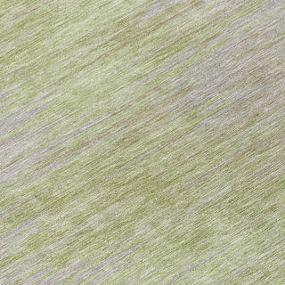 Piper Looms Chantille Lines ACN794 Sage Machine Washable Area Rug Swatch Image