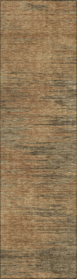 Piper Looms Chantille Lines ACN794 Terracotta Machine Washable Area Rug Runner Main Image