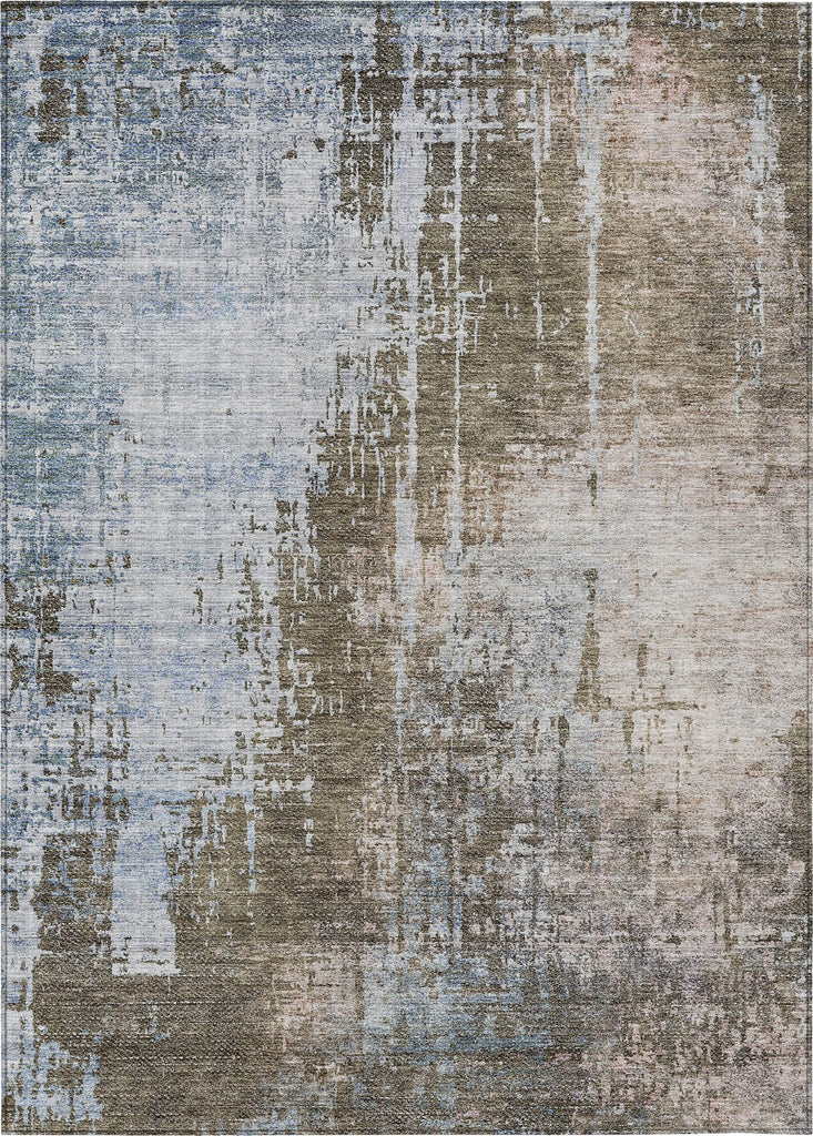 Piper Looms Chantille Modern ACN795 Brown Machine Washable Area Rug main image