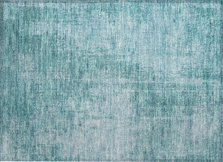 Piper Looms Chantille Modern ACN796 Aqua Machine Washable Area Rug Scatter Main Image