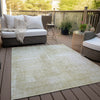 Piper Looms Chantille Modern ACN796 Beige Machine Washable Area Rug Outdoor Lifestyle Image Feature