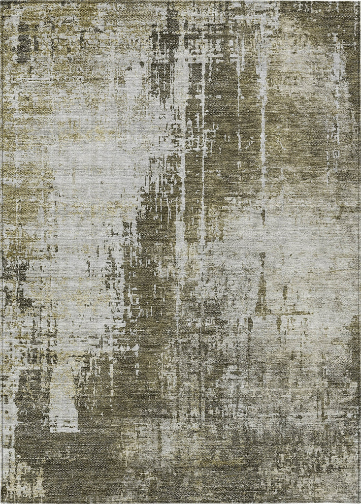 Piper Looms Chantille Modern ACN796 Brown Machine Washable Area Rug main image