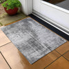 Piper Looms Chantille Modern ACN796 Gray Machine Washable Area Rug Scatter Outdoor Lifestyle Image Feature