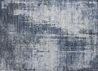 Piper Looms Chantille Modern ACN796 Navy Machine Washable Area Rug Scatter Main Image