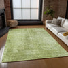 Piper Looms Chantille Modern ACN796 Sage Machine Washable Area Rug Lifestyle Image Feature