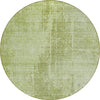Piper Looms Chantille Modern ACN796 Sage Machine Washable Area Rug Round Main Image