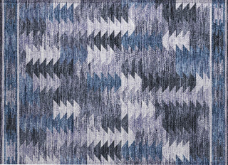 Piper Looms Chantille Southwest ACN798 Blue Machine Washable Area Rug Scatter Main Image