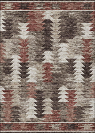 Piper Looms Chantille Southwest ACN798 Chocolate Machine Washable Area Rug main image