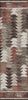 Piper Looms Chantille Southwest ACN798 Chocolate Machine Washable Area Rug Runner Main Image