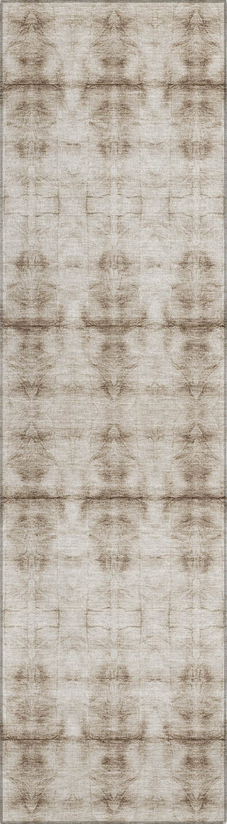 Piper Looms Chantille Geometric ACN799 Beige Machine Washable Area Rug Runner Main Image