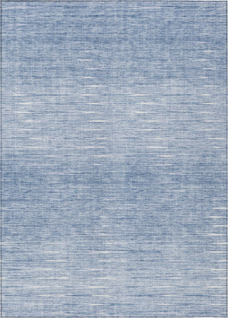 Piper Looms Chantille Lines ACN800 Denim Machine Washable Area Rug main image