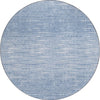 Piper Looms Chantille Lines ACN800 Denim Machine Washable Area Rug Round Main Image