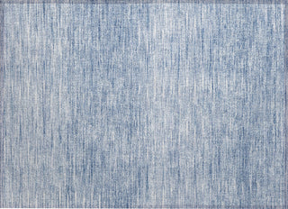 Piper Looms Chantille Lines ACN800 Denim Machine Washable Area Rug Scatter Main Image