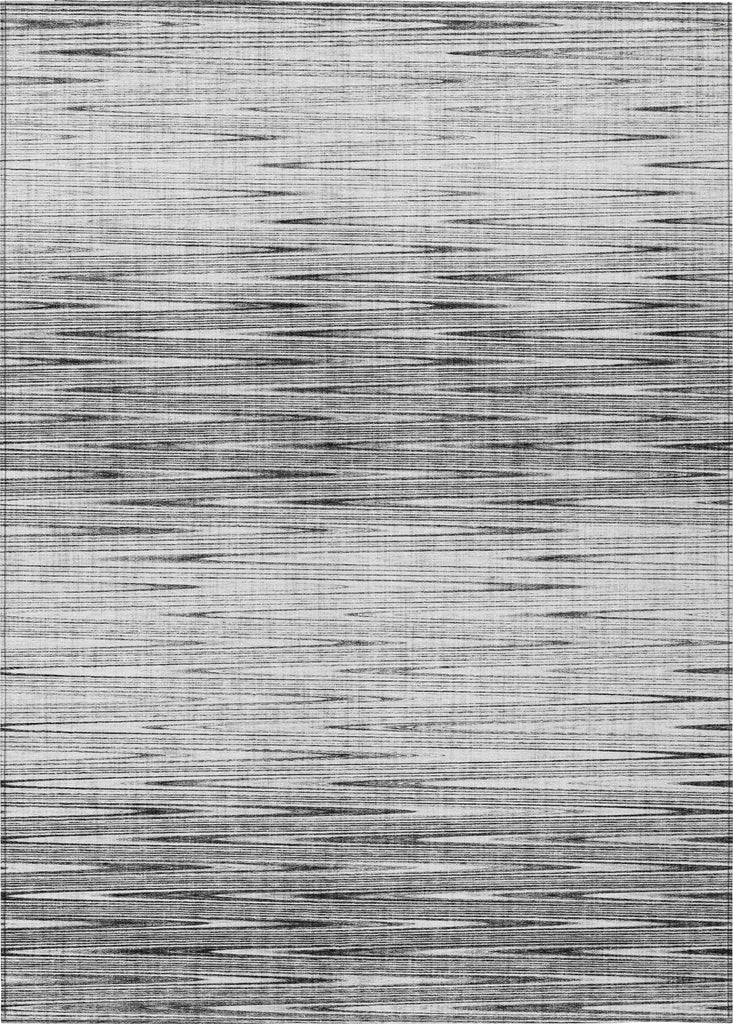 Piper Looms Chantille Lines ACN800 Gray Machine Washable Area Rug main image