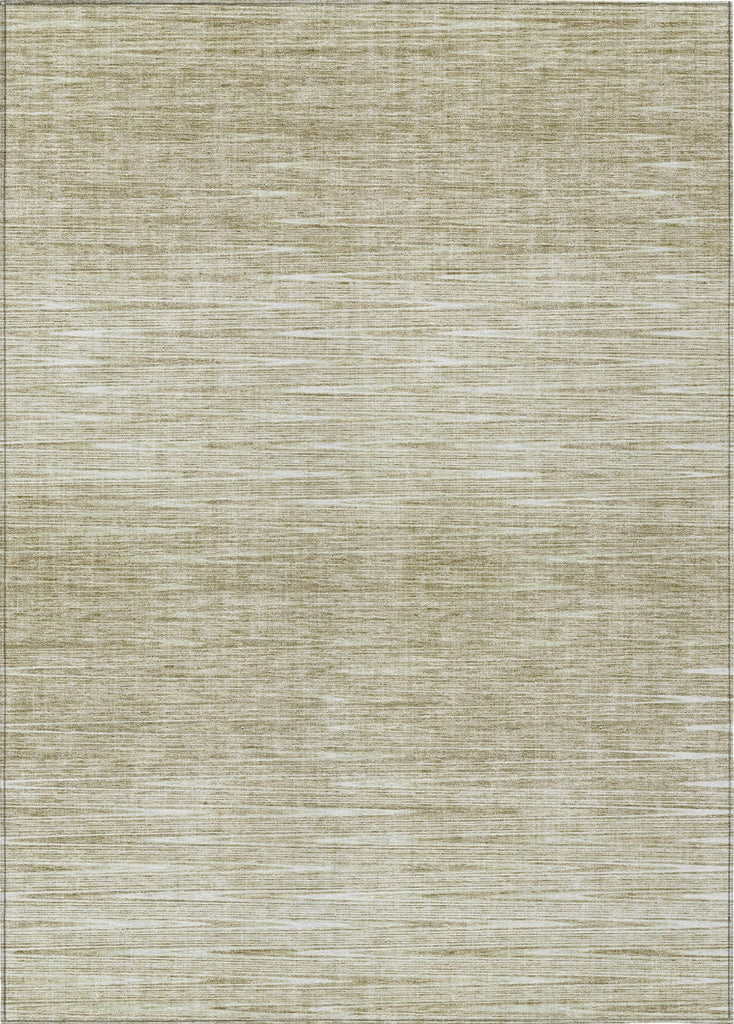 Piper Looms Chantille Lines ACN800 Khaki Machine Washable Area Rug main image