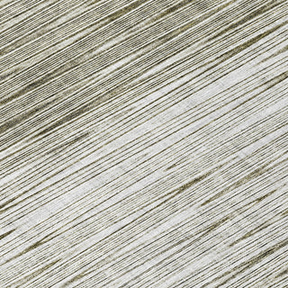 Piper Looms Chantille Lines ACN800 Taupe Machine Washable Area Rug Swatch Image