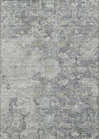 Piper Looms Chantille Oriental ACN801 Gray Machine Washable Area Rug main image