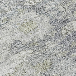 Piper Looms Chantille Oriental ACN801 Gray Machine Washable Area Rug Swatch Image