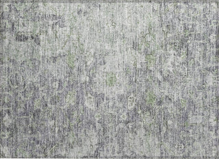 Piper Looms Chantille Oriental ACN801 Plum Machine Washable Area Rug Scatter Main Image