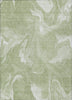 Piper Looms Chantille Abstract ACN802 Aloe Machine Washable Area Rug main image
