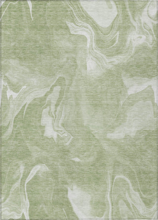 Piper Looms Chantille Abstract ACN802 Aloe Machine Washable Area Rug main image