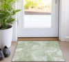 Piper Looms Chantille Abstract ACN802 Aloe Machine Washable Area Rug Scatter Lifestyle Image Feature