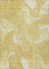 Piper Looms Chantille Abstract ACN802 Gold Machine Washable Area Rug main image