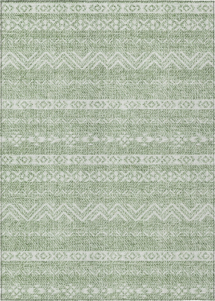 Piper Looms Chantille Southwest ACN803 Aloe Machine Washable Area Rug main image