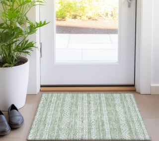Piper Looms Chantille Southwest ACN803 Aloe Machine Washable Area Rug Scatter Lifestyle Image Feature