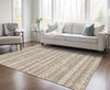 Piper Looms Chantille Southwest ACN803 Brown Machine Washable Area Rug Lifestyle Image Feature