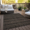 Piper Looms Chantille Southwest ACN803 Chocolate Machine Washable Area Rug Outdoor Lifestyle Image Feature