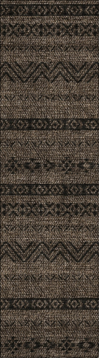 Piper Looms Chantille Southwest ACN803 Chocolate Machine Washable Area Rug Runner Main Image