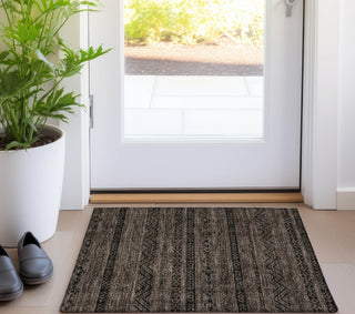 Piper Looms Chantille Southwest ACN803 Chocolate Machine Washable Area Rug Scatter Lifestyle Image Feature