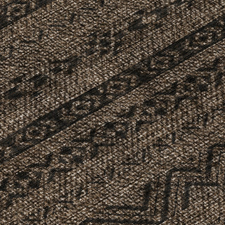 Piper Looms Chantille Southwest ACN803 Chocolate Machine Washable Area Rug Swatch Image