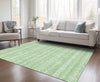 Piper Looms Chantille Southwest ACN803 Lime Machine Washable Area Rug Lifestyle Image Feature
