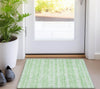 Piper Looms Chantille Southwest ACN803 Lime Machine Washable Area Rug Scatter Lifestyle Image Feature