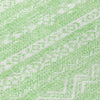 Piper Looms Chantille Southwest ACN803 Lime Machine Washable Area Rug Swatch Image