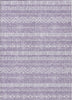 Piper Looms Chantille Southwest ACN803 Purple Machine Washable Area Rug main image