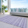 Piper Looms Chantille Southwest ACN803 Purple Machine Washable Area Rug Outdoor Lifestyle Image Feature