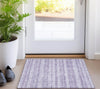 Piper Looms Chantille Southwest ACN803 Purple Machine Washable Area Rug Scatter Lifestyle Image Feature