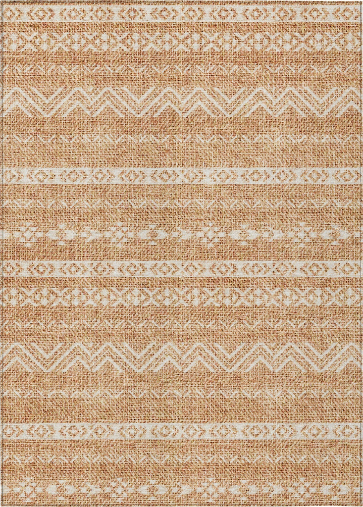Piper Looms Chantille Southwest ACN803 Terracotta Machine Washable Area Rug main image