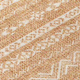 Piper Looms Chantille Southwest ACN803 Terracotta Machine Washable Area Rug Swatch Image