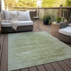 Piper Looms Chantille Modern ACN806 Aloe Machine Washable Area Rug Outdoor Lifestyle Image Feature