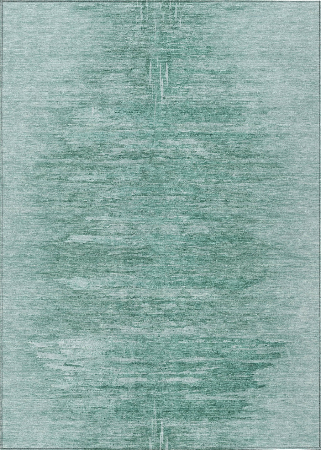 Piper Looms Chantille Modern ACN806 Aqua Machine Washable Area Rug ...